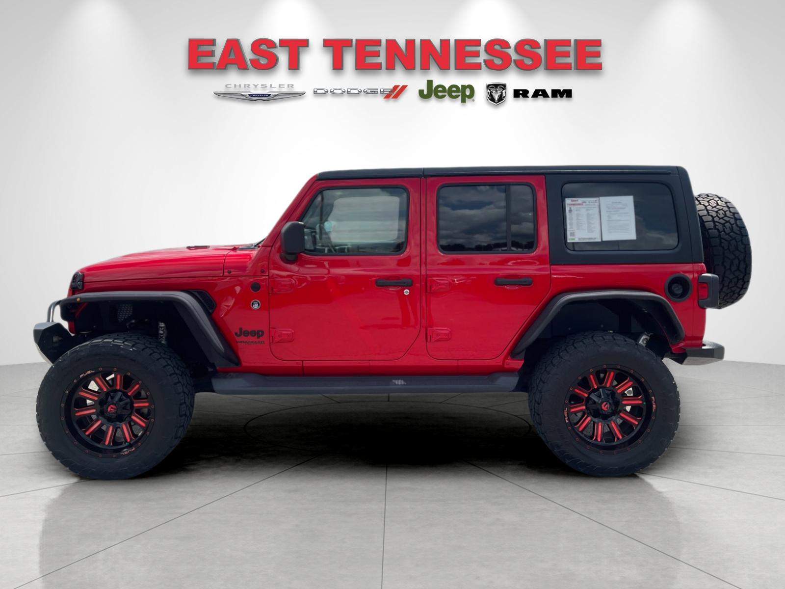 Used 2022 Red Jeep Unlimited Sport S image 6