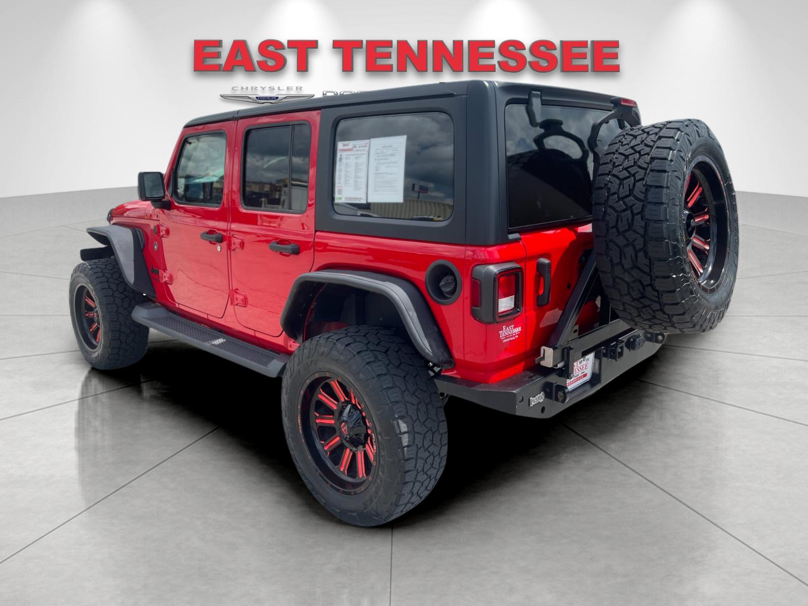 Used 2022 Red Jeep Unlimited Sport S image 5