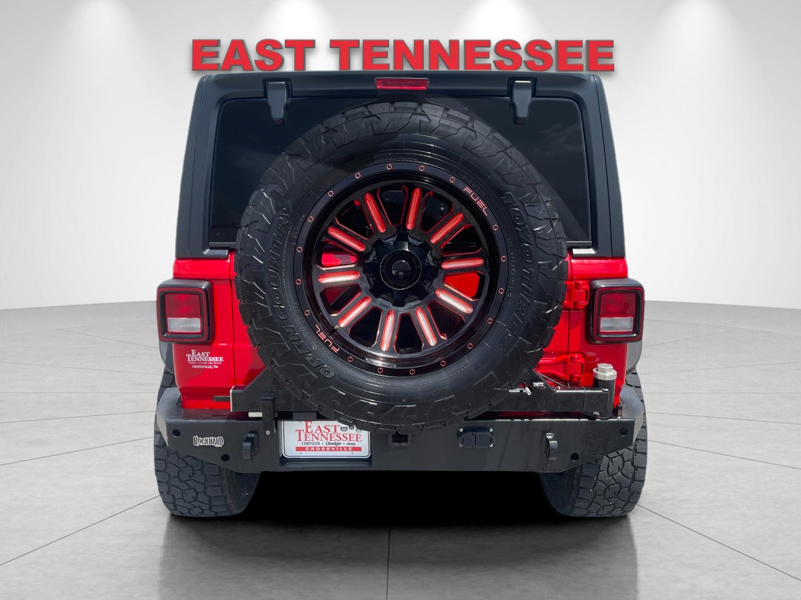 Used 2022 Red Jeep Unlimited Sport S image 4