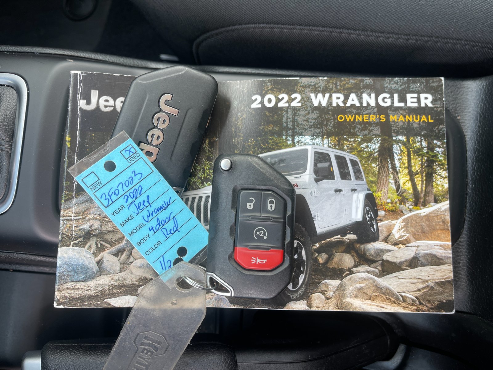 Used 2022 Red Jeep Unlimited Sport S image 10