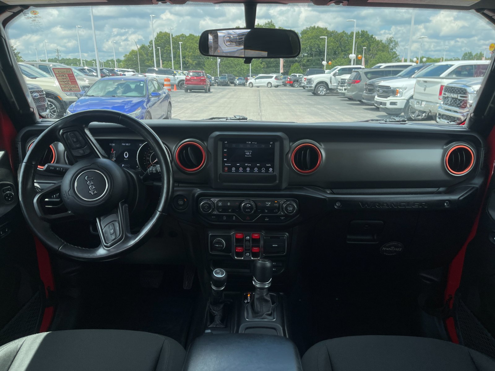 Used 2022 Red Jeep Unlimited Sport S image 15