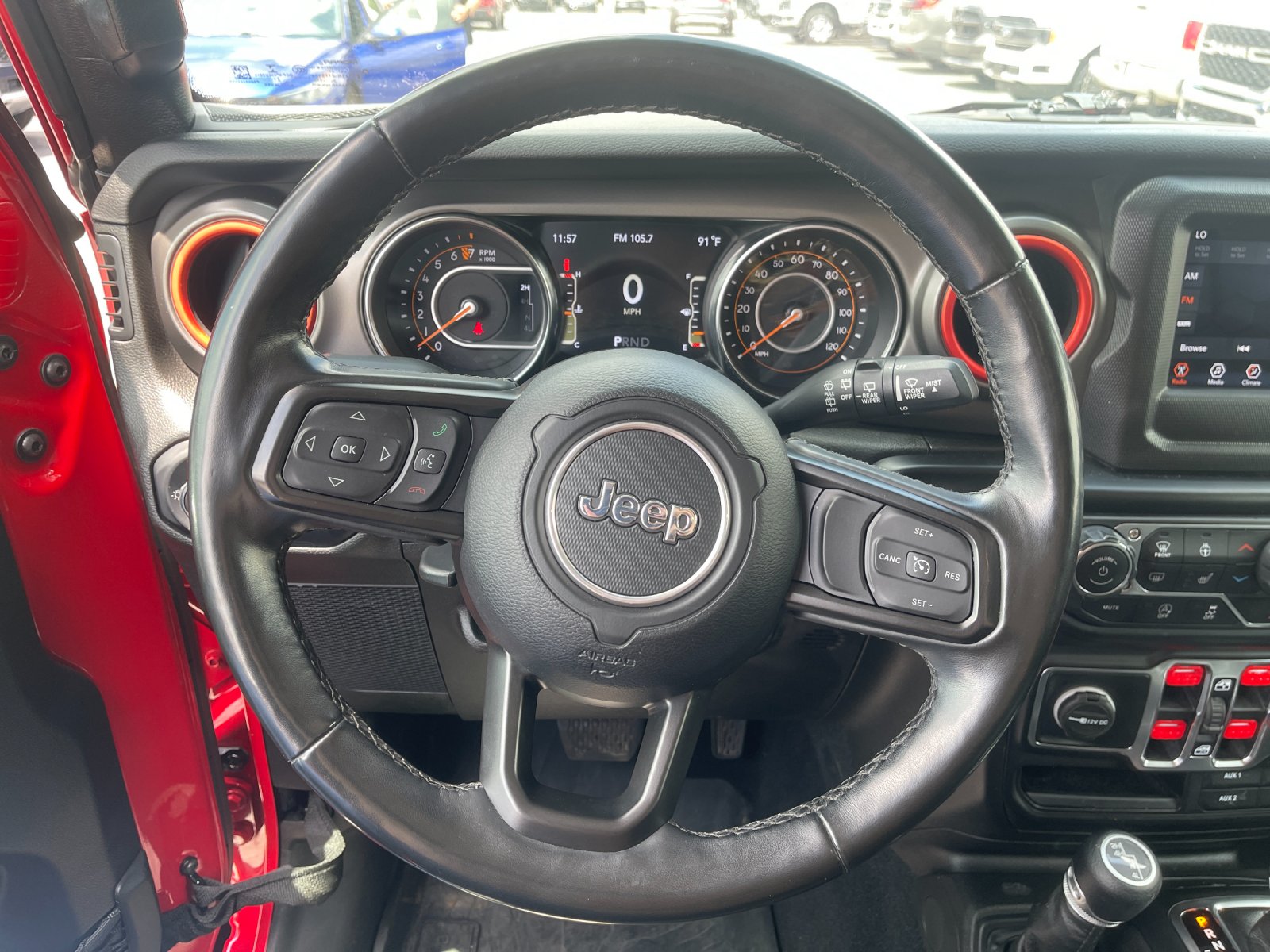 Used 2022 Red Jeep Unlimited Sport S image 25