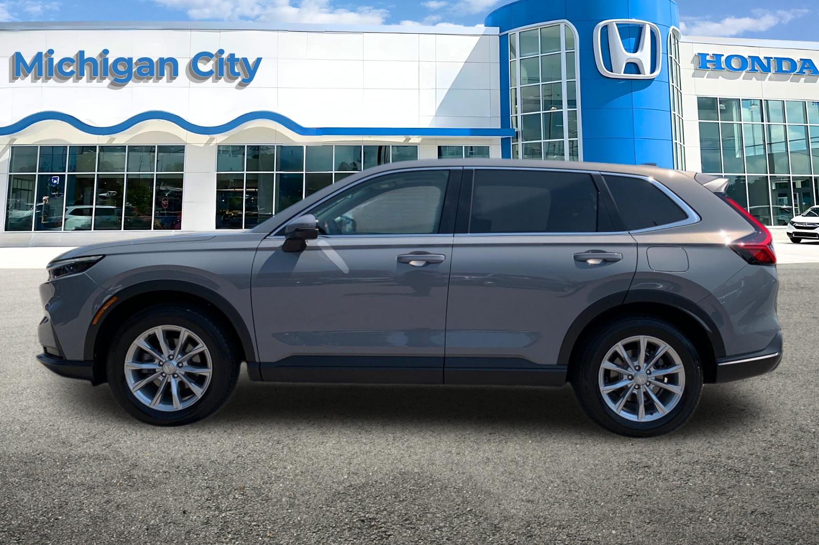 Certified Used 2024 Meteorite Gray Metallic Honda EX image 2