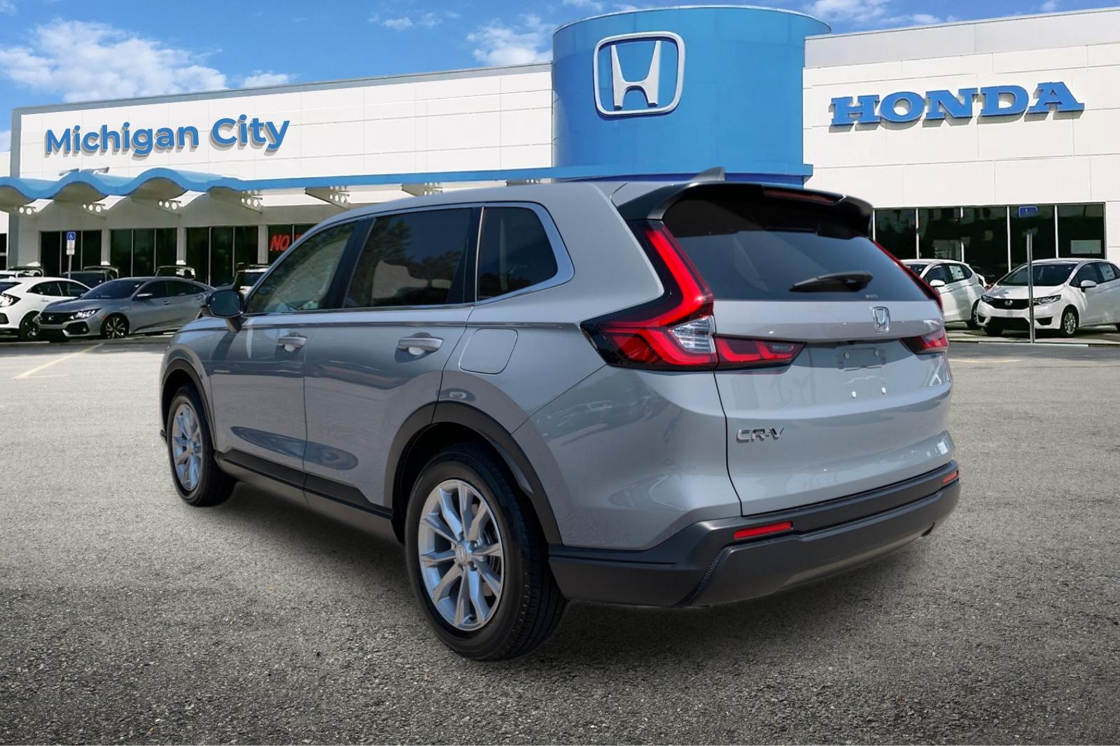 Certified Used 2024 Meteorite Gray Metallic Honda EX image 3