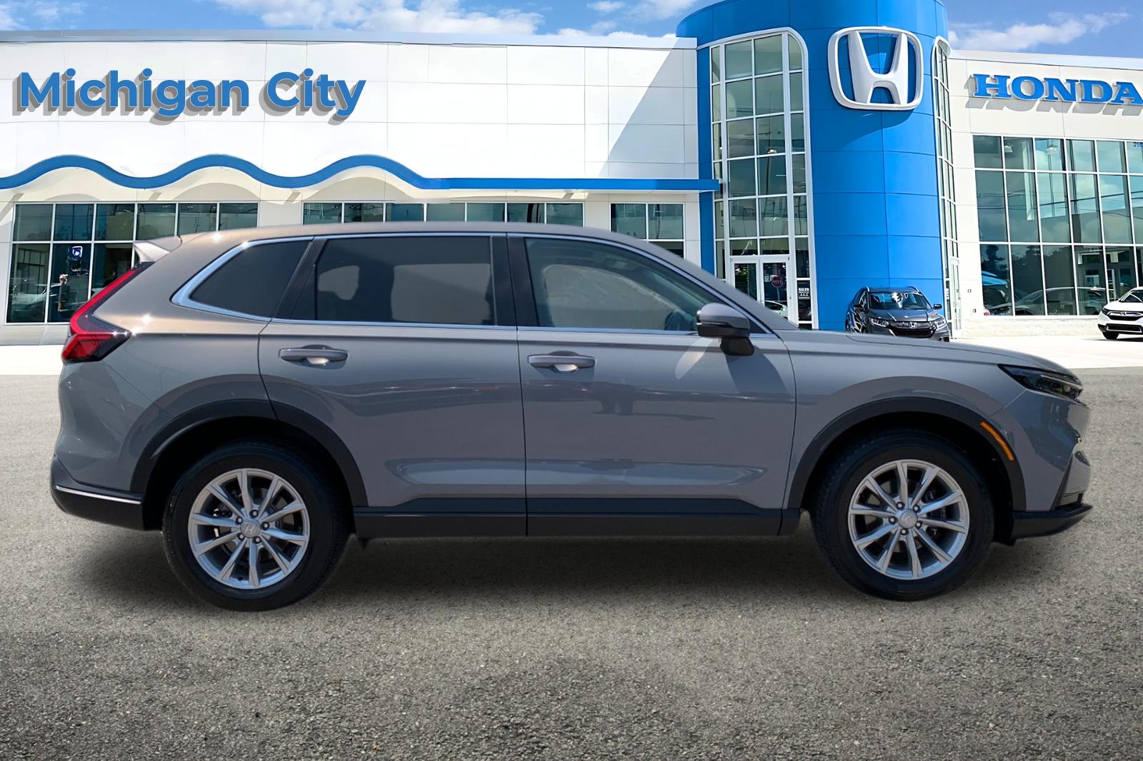 Certified Used 2024 Meteorite Gray Metallic Honda EX image 6