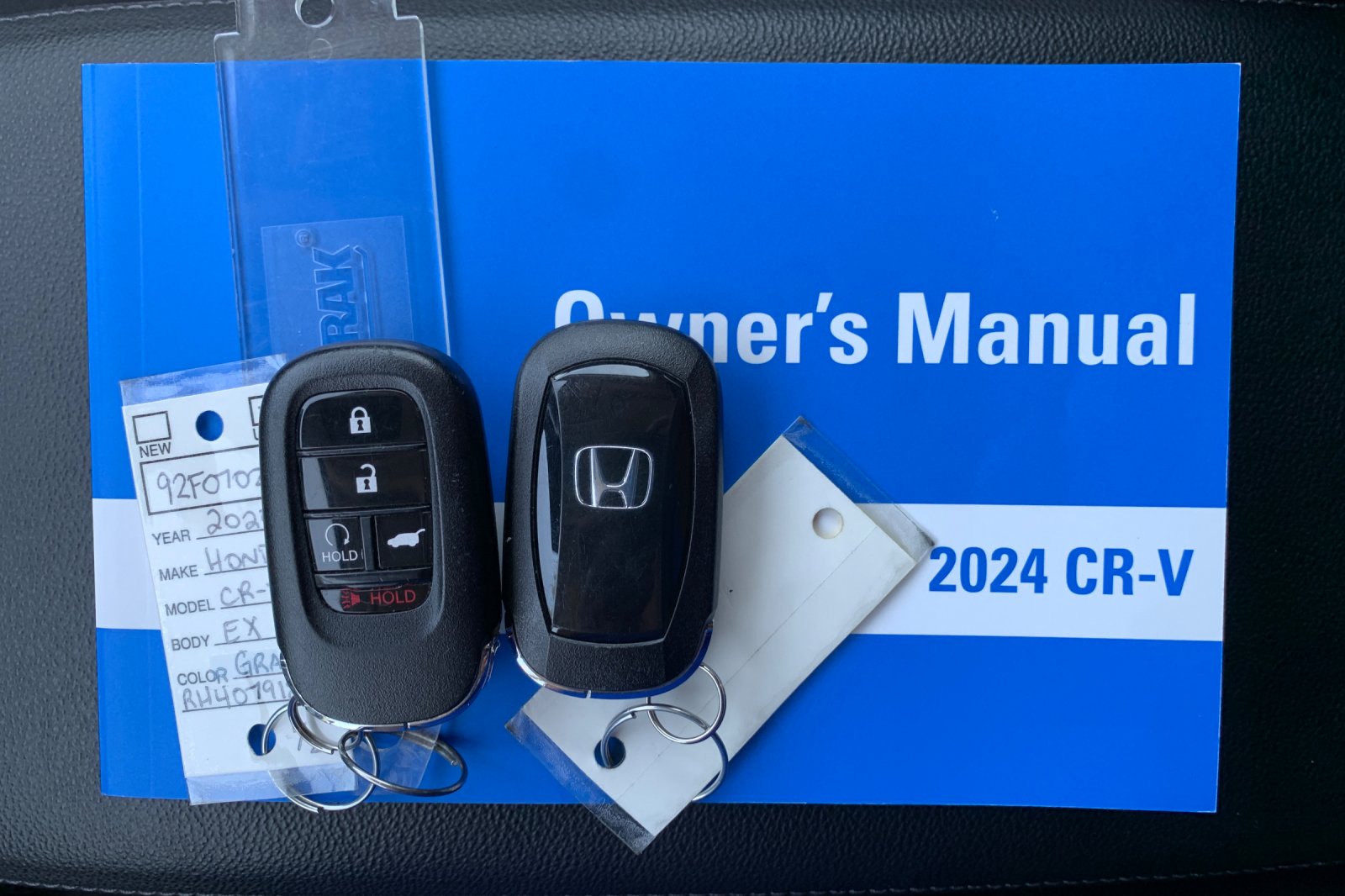 Certified Used 2024 Meteorite Gray Metallic Honda EX image 9