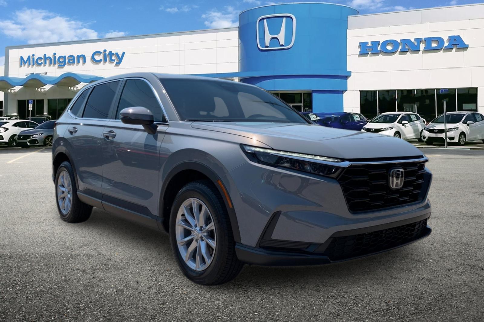 Certified Used 2024 Meteorite Gray Metallic Honda EX image 7