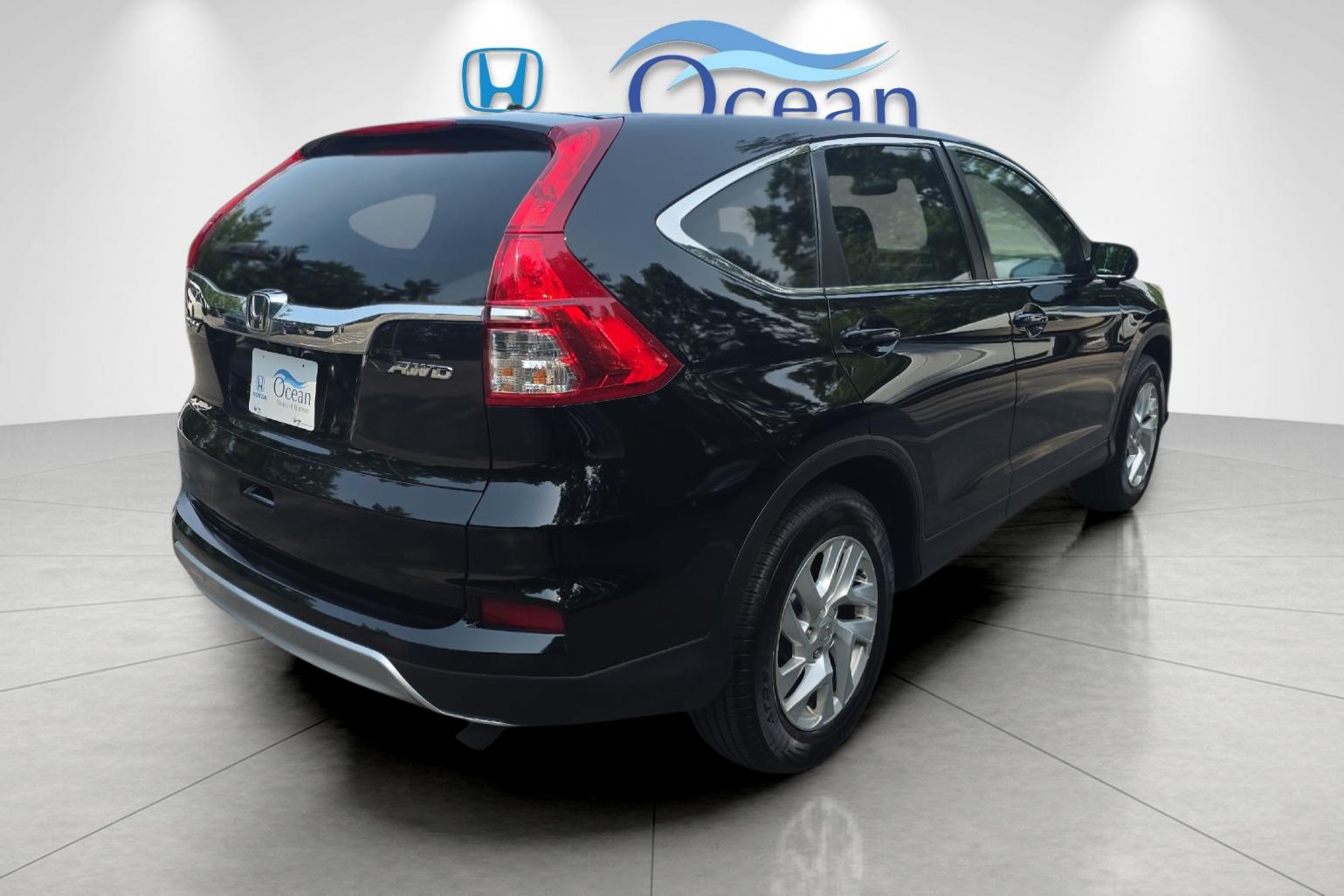 Used 2015 Crystal Black Pearl Honda EX image 3