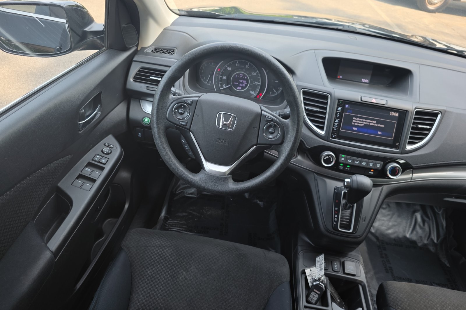 Used 2015 Crystal Black Pearl Honda EX image 15
