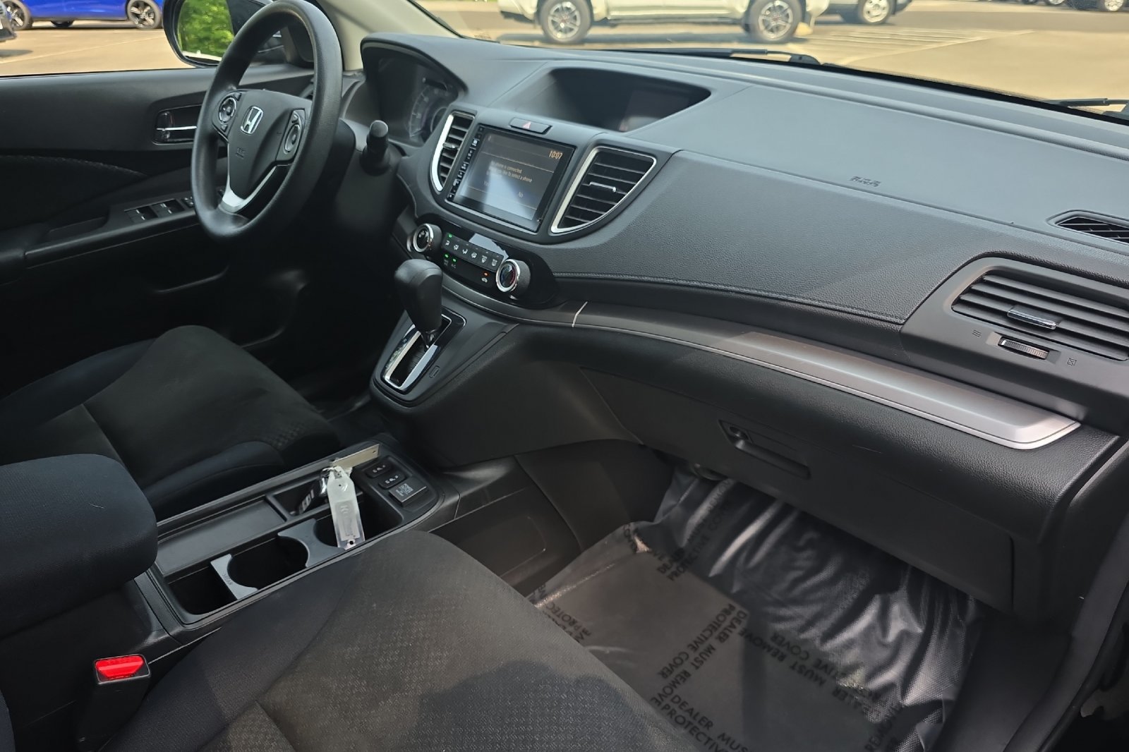 Used 2015 Crystal Black Pearl Honda EX image 17