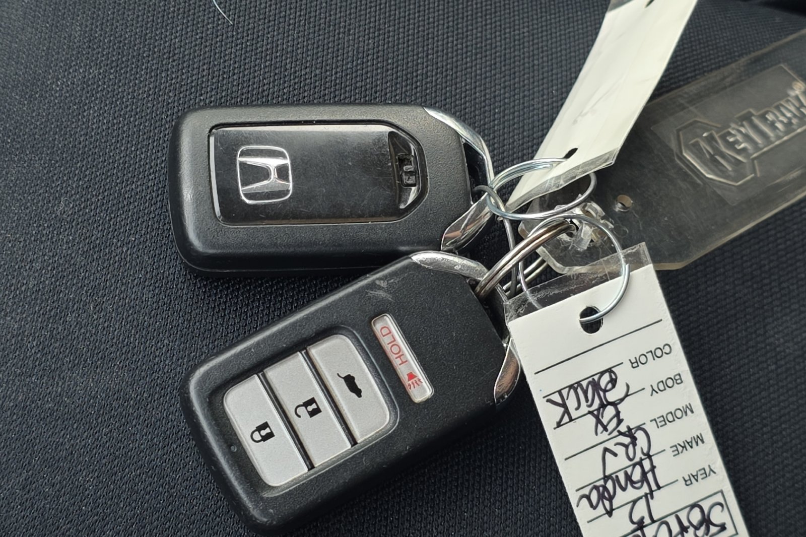 Used 2015 Crystal Black Pearl Honda EX image 9