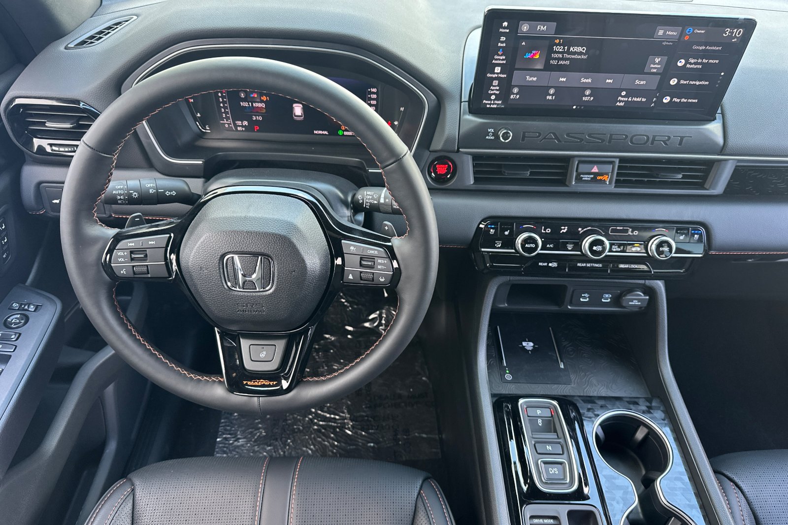 New 2026 Platinum White Pearl Honda TrailSport Elite Blackout image 15