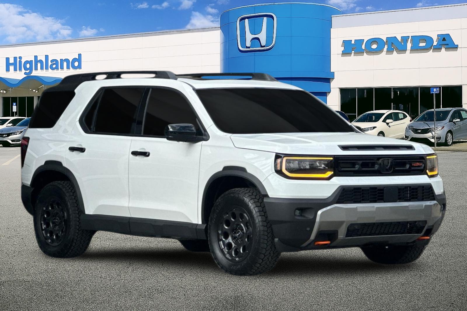 New 2026 Platinum White Pearl Honda TrailSport Elite Blackout image 7