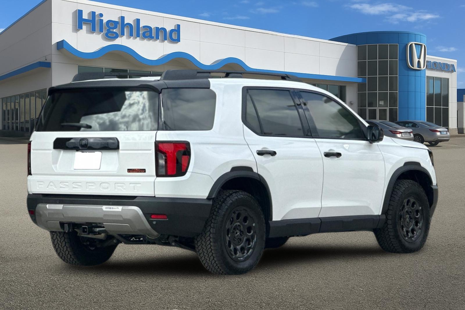 New 2026 Platinum White Pearl Honda TrailSport Elite Blackout image 5