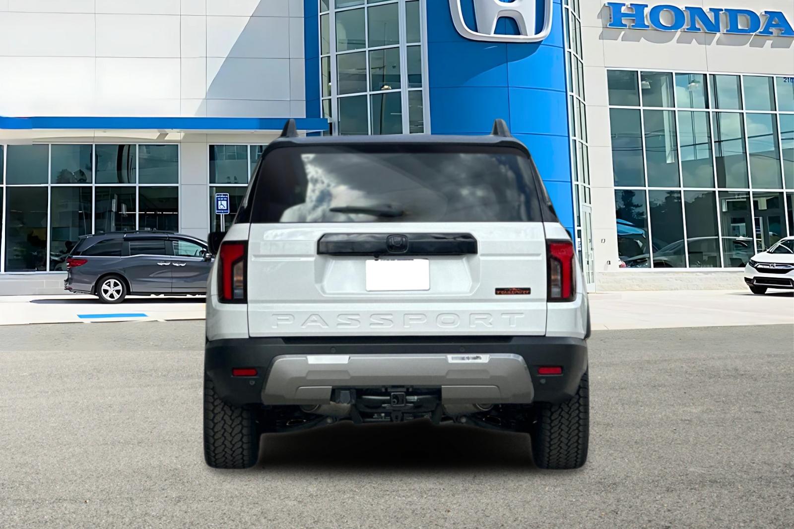 New 2026 Platinum White Pearl Honda TrailSport Elite Blackout image 4