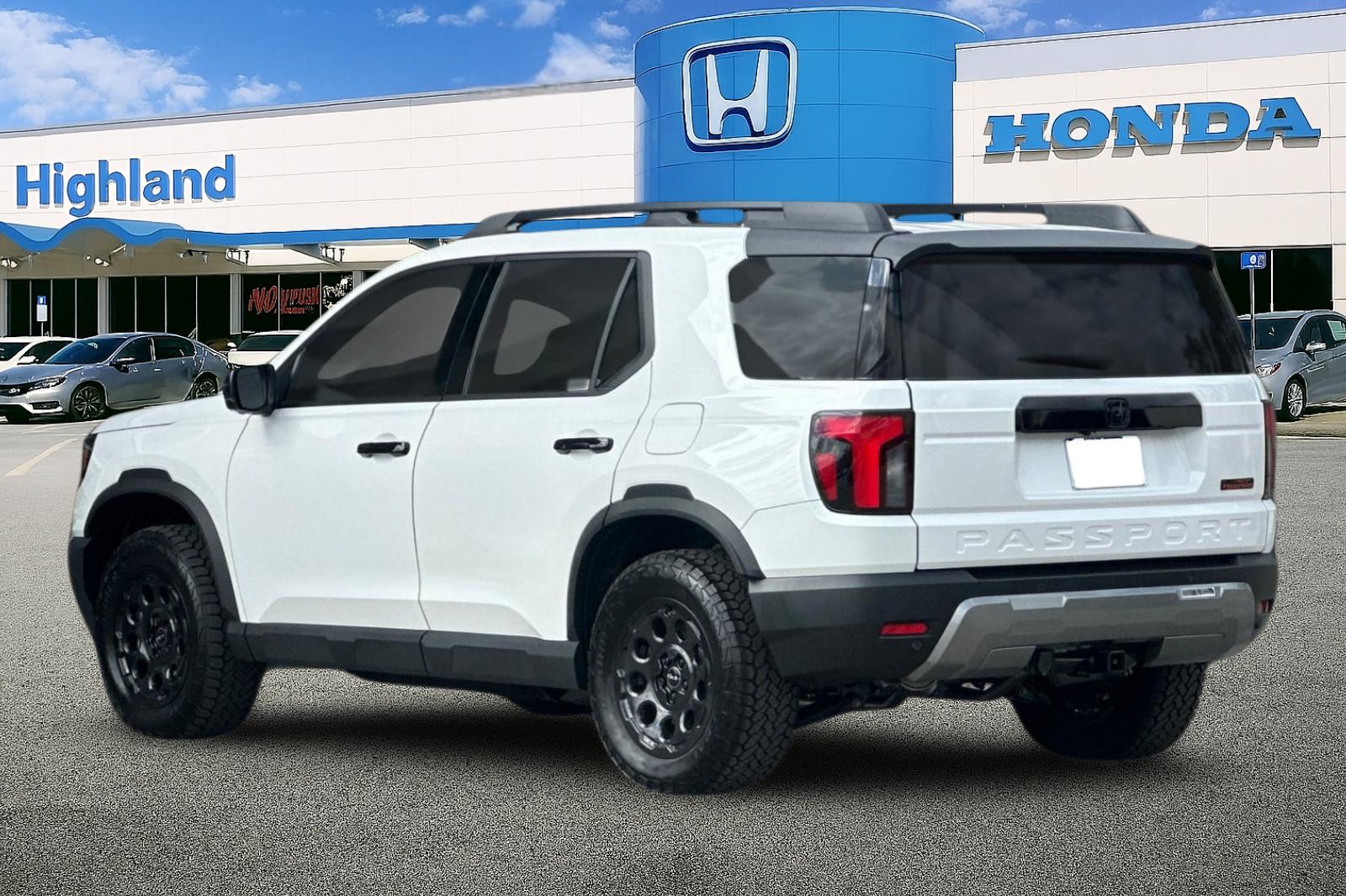 New 2026 Platinum White Pearl Honda TrailSport Elite Blackout image 3