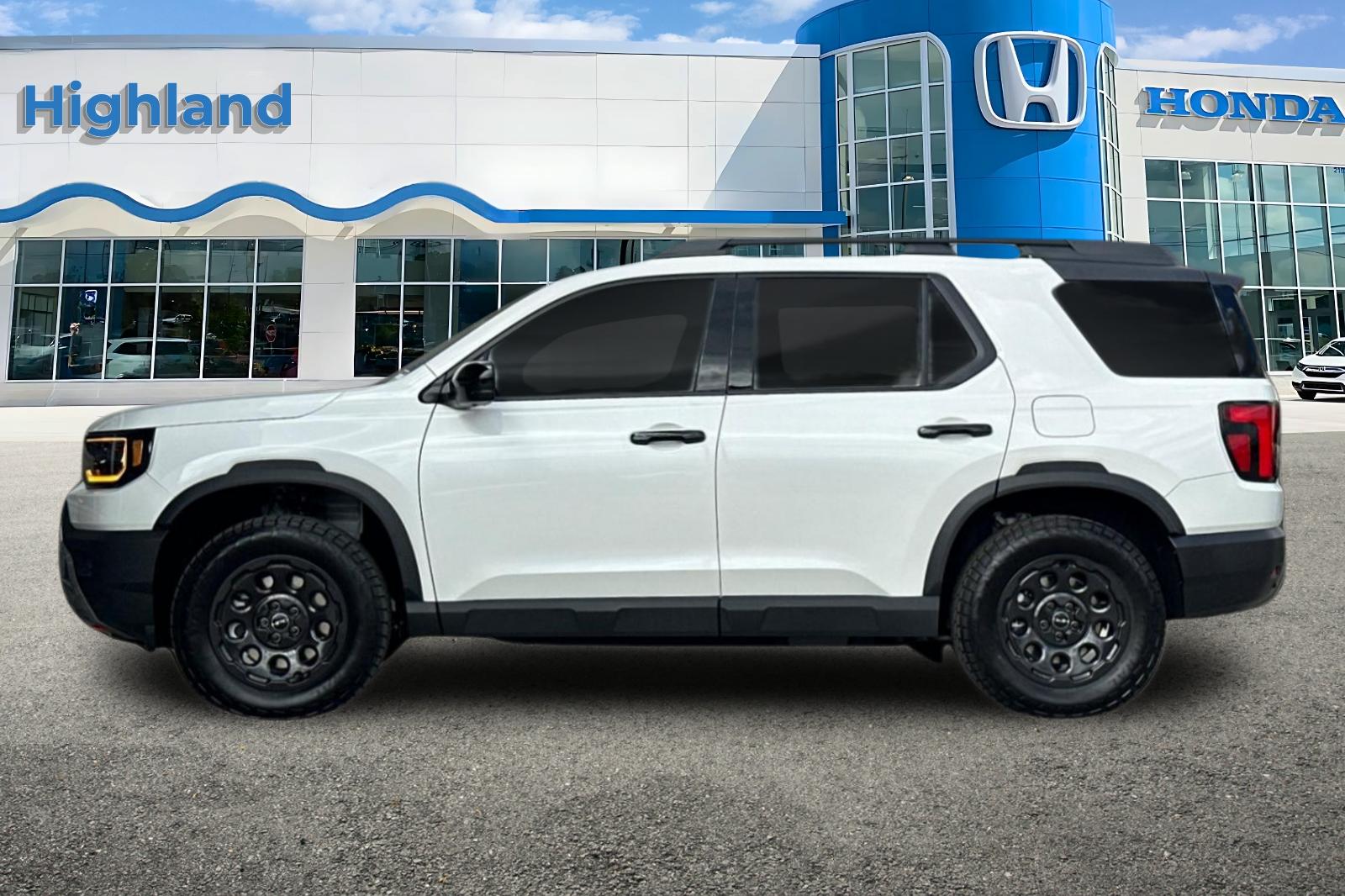 New 2026 Platinum White Pearl Honda TrailSport Elite Blackout image 2