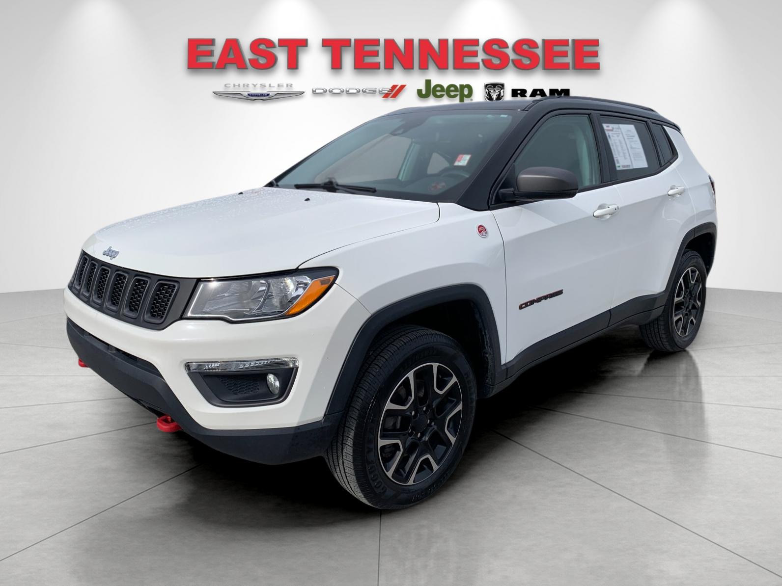 Used 2021 White Jeep Trailhawk image 7