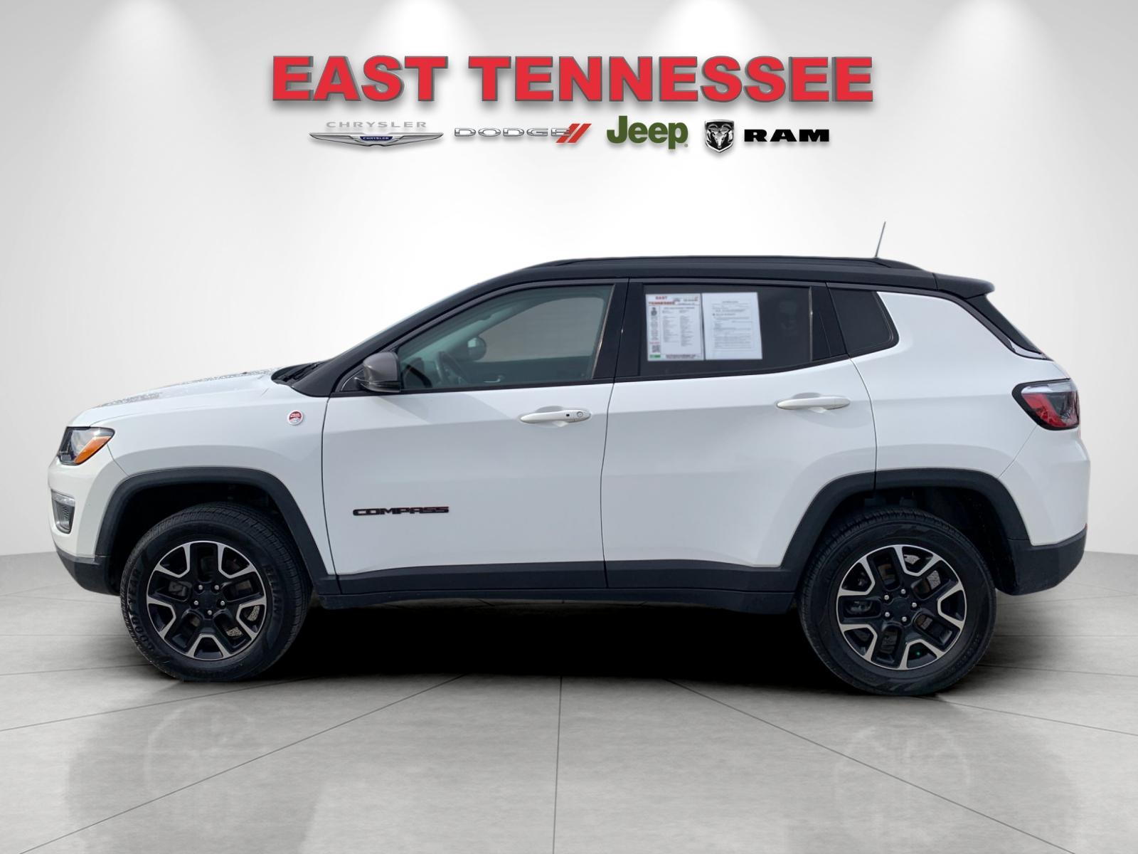Used 2021 White Jeep Trailhawk image 6