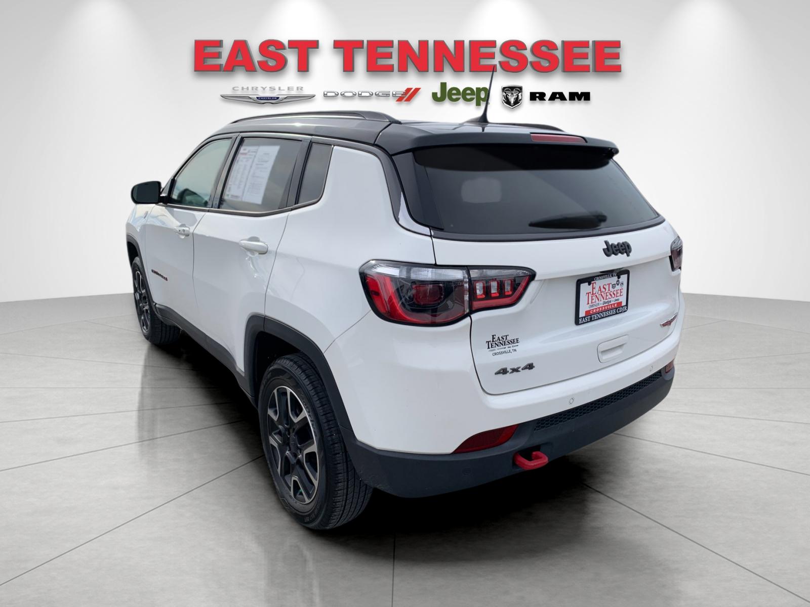 Used 2021 White Jeep Trailhawk image 5