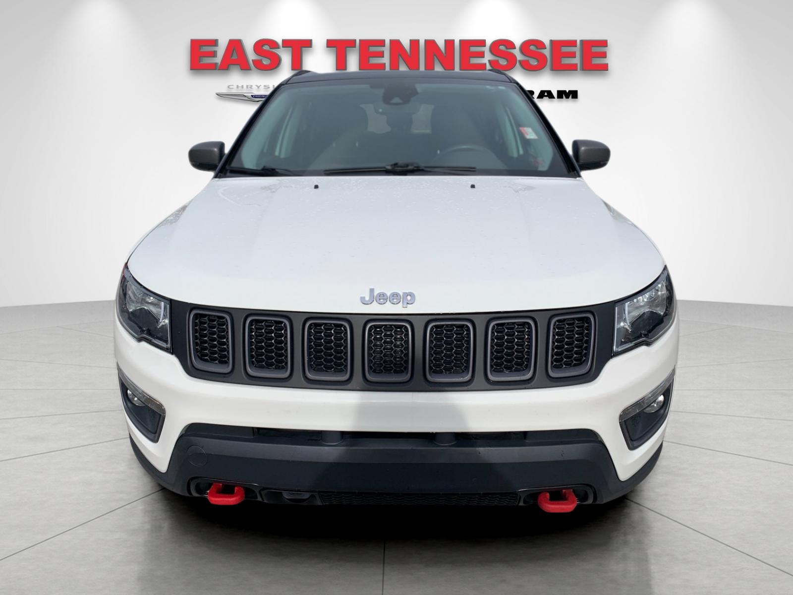 Used 2021 White Jeep Trailhawk image 9
