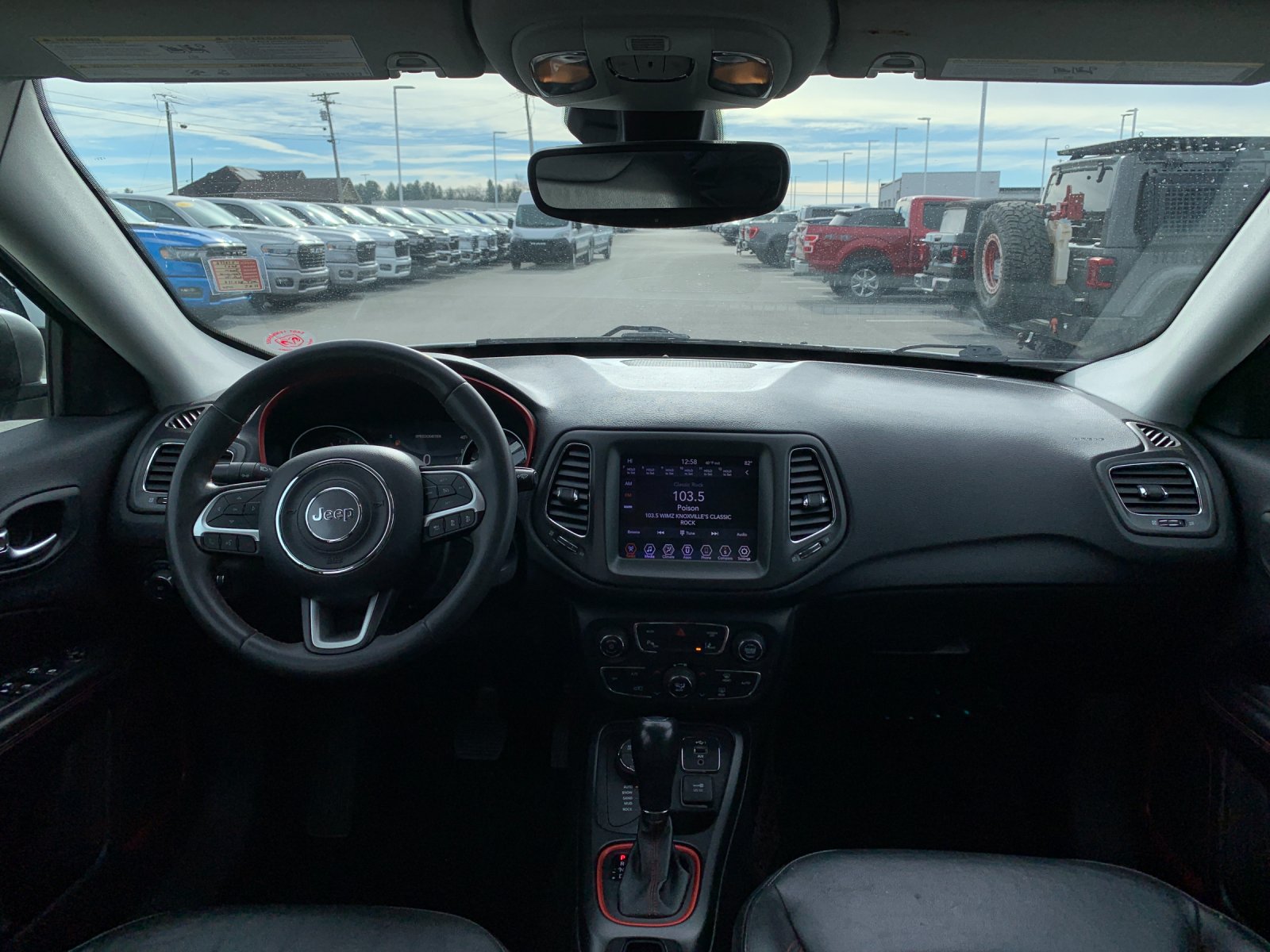 Used 2021 White Jeep Trailhawk image 15