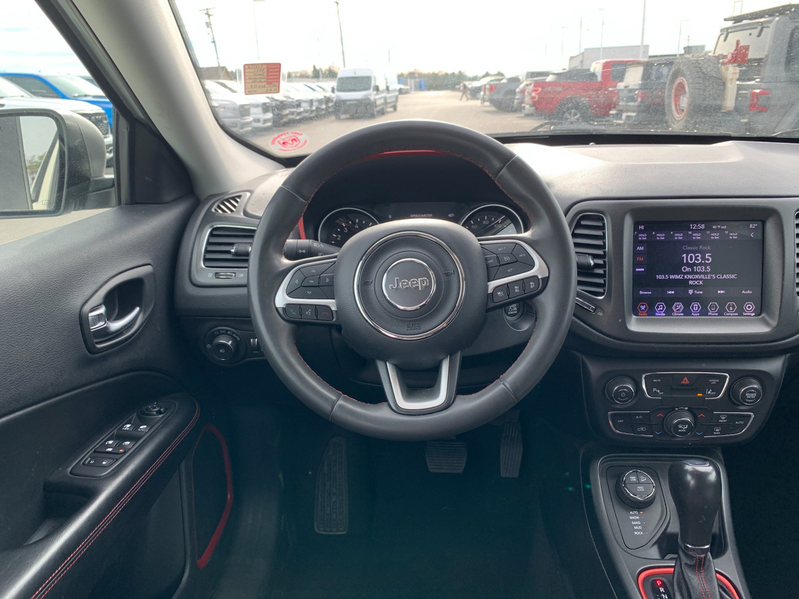 Used 2021 White Jeep Trailhawk image 16