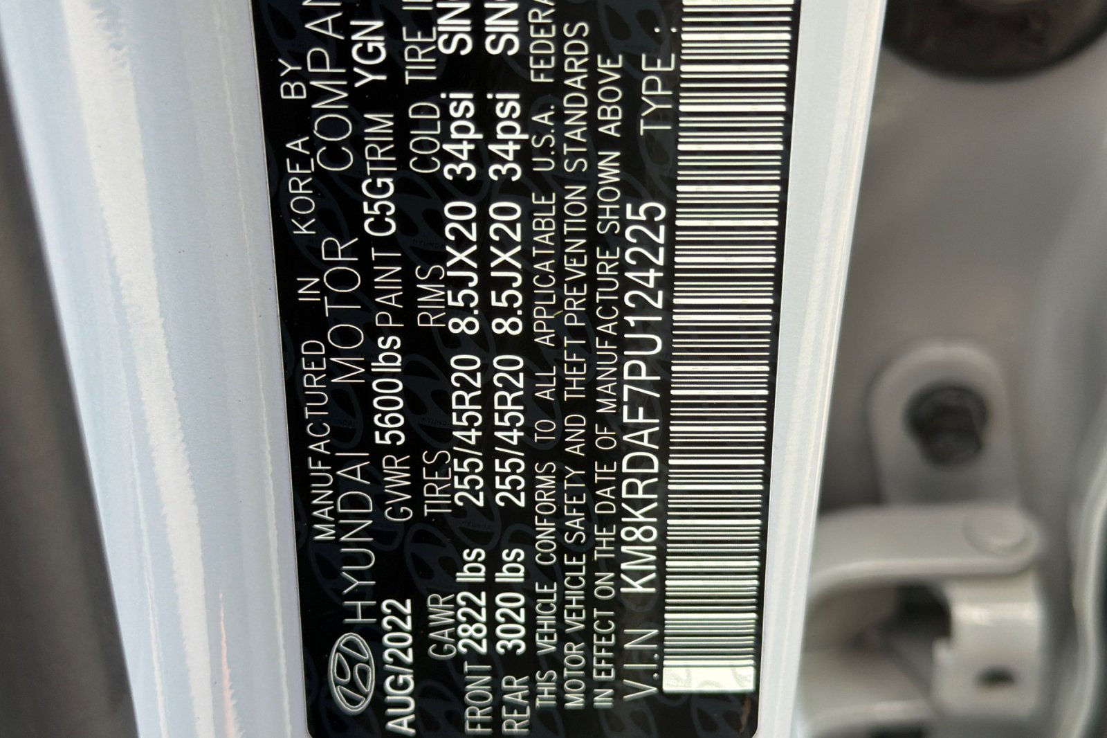 Certified Used 2023 Gray Hyundai Limited image 26
