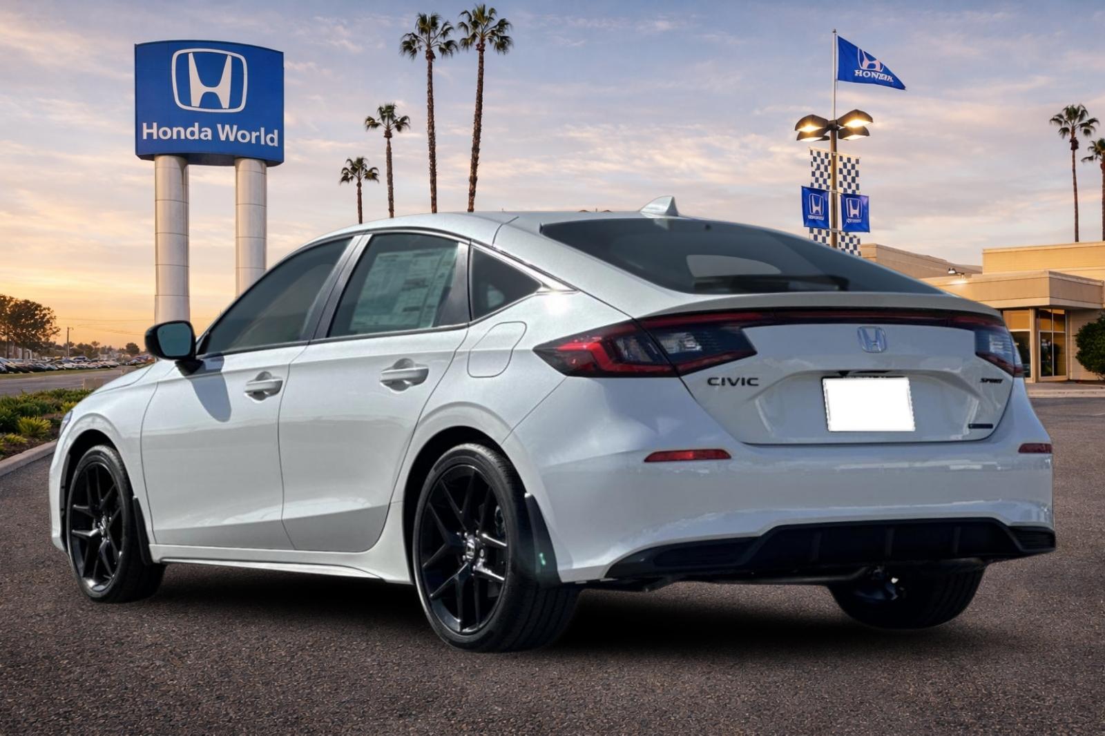 New 2026 Platinum White Pearl Honda Sport image 6