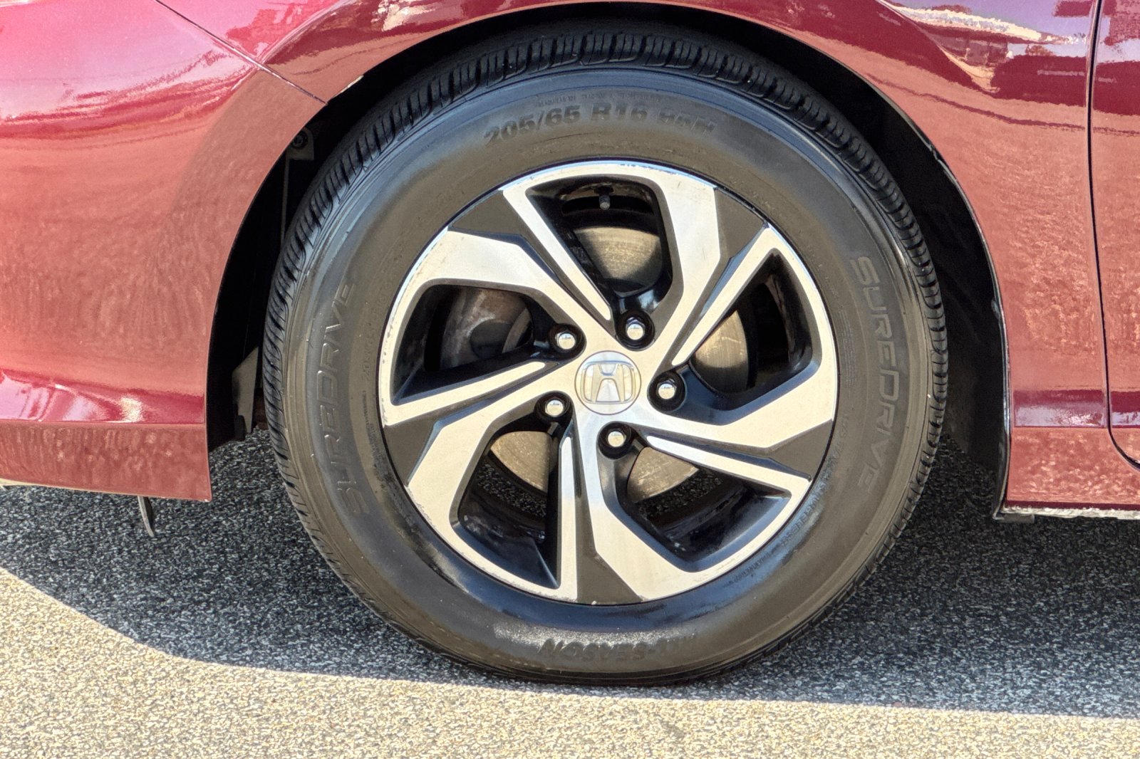 Certified Used 2016 San Marino Red Honda LX image 24
