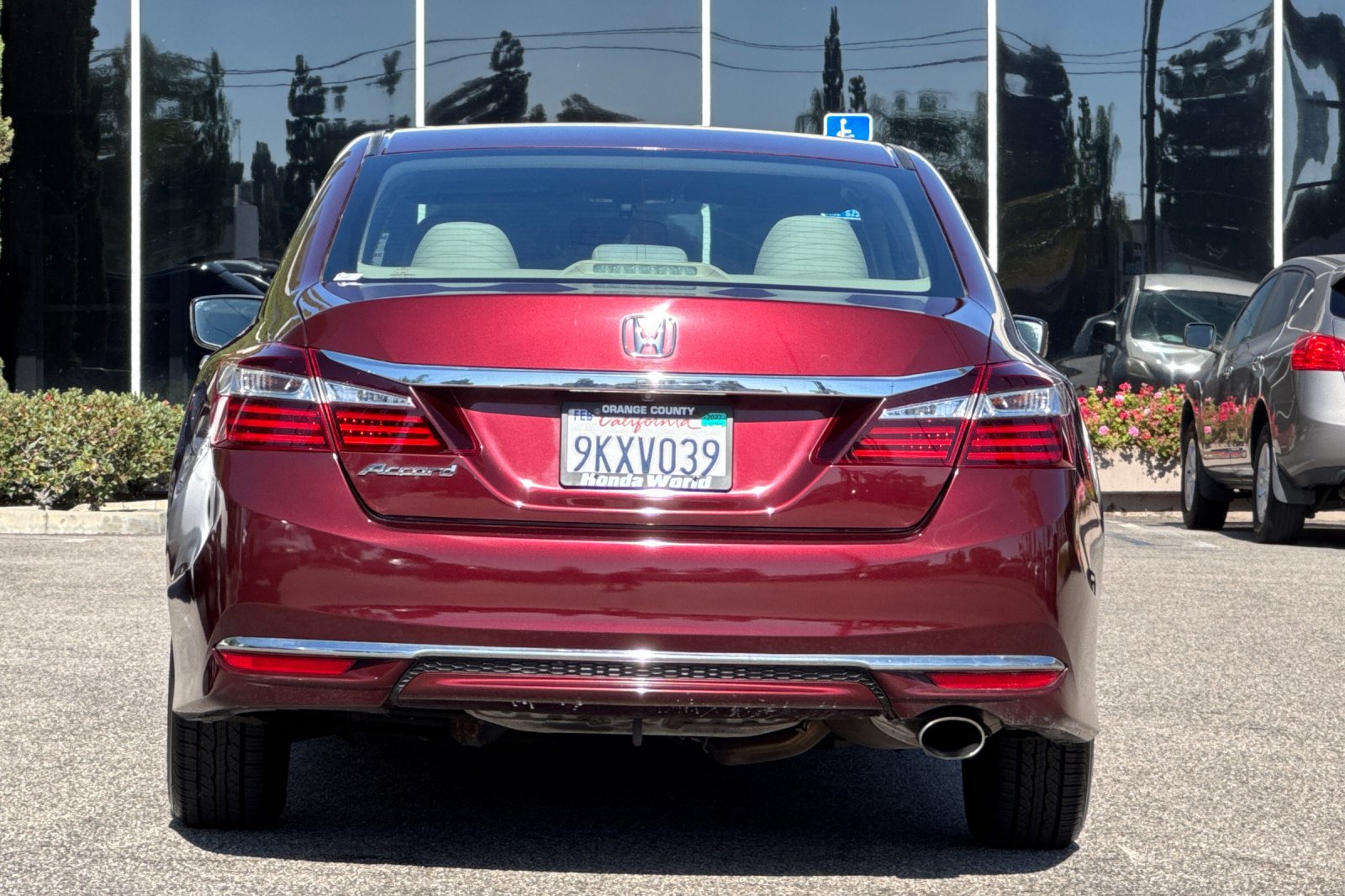 Certified Used 2016 San Marino Red Honda LX image 5