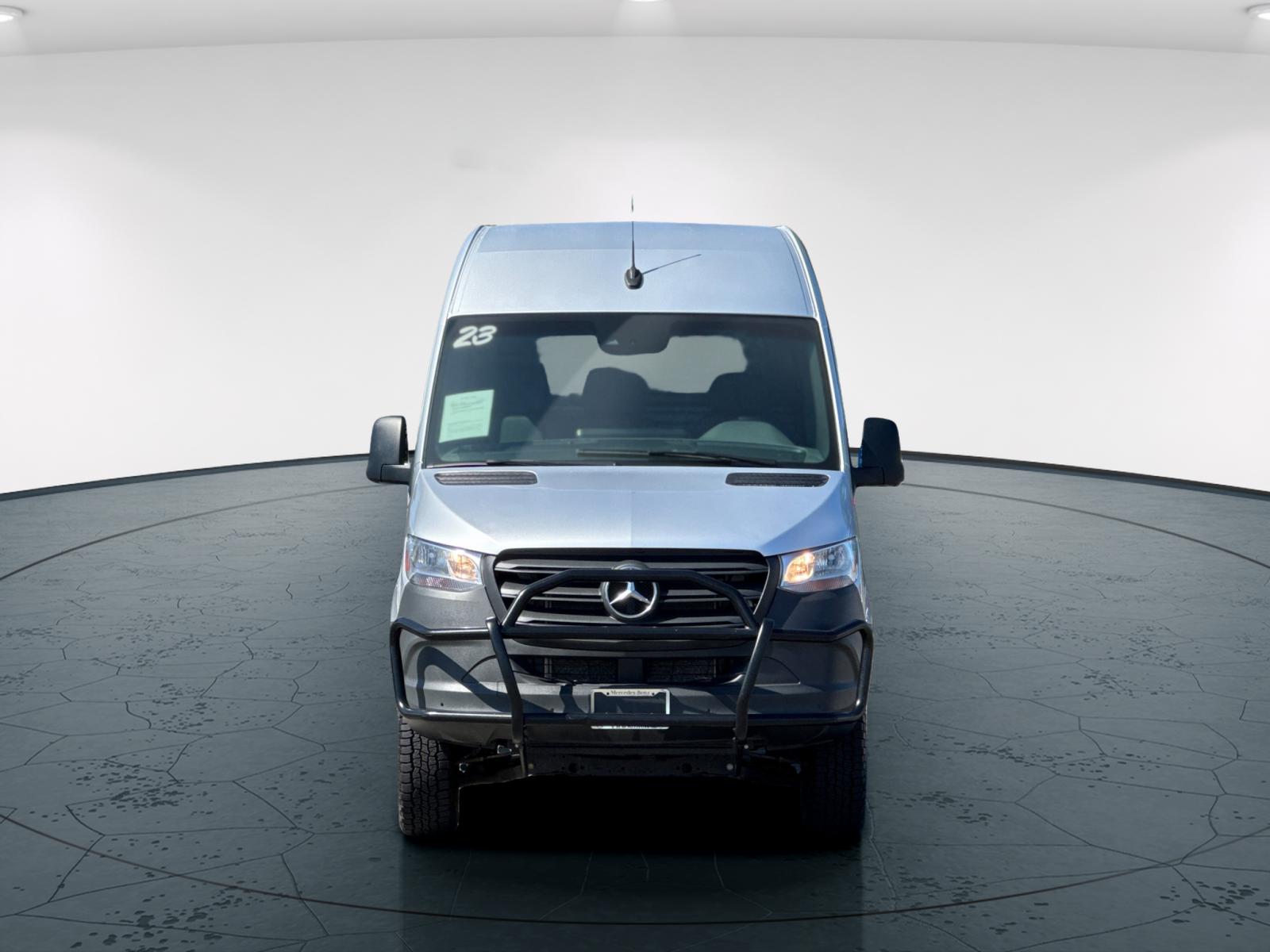 Used 2023 iridium silver metallic Mercedes-Benz 2500 High Roof HO Diesel 170 WB AWD image 9