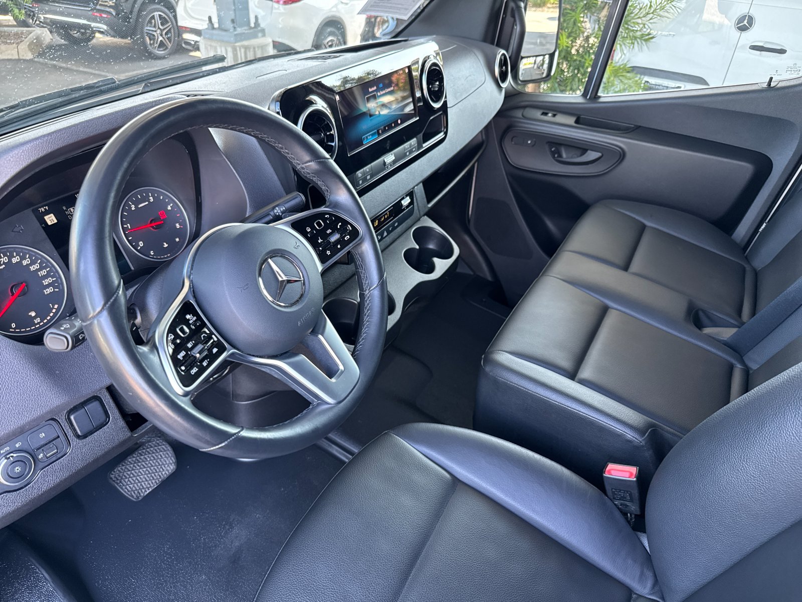 Used 2023 iridium silver metallic Mercedes-Benz 2500 High Roof HO Diesel 170 WB AWD image 10