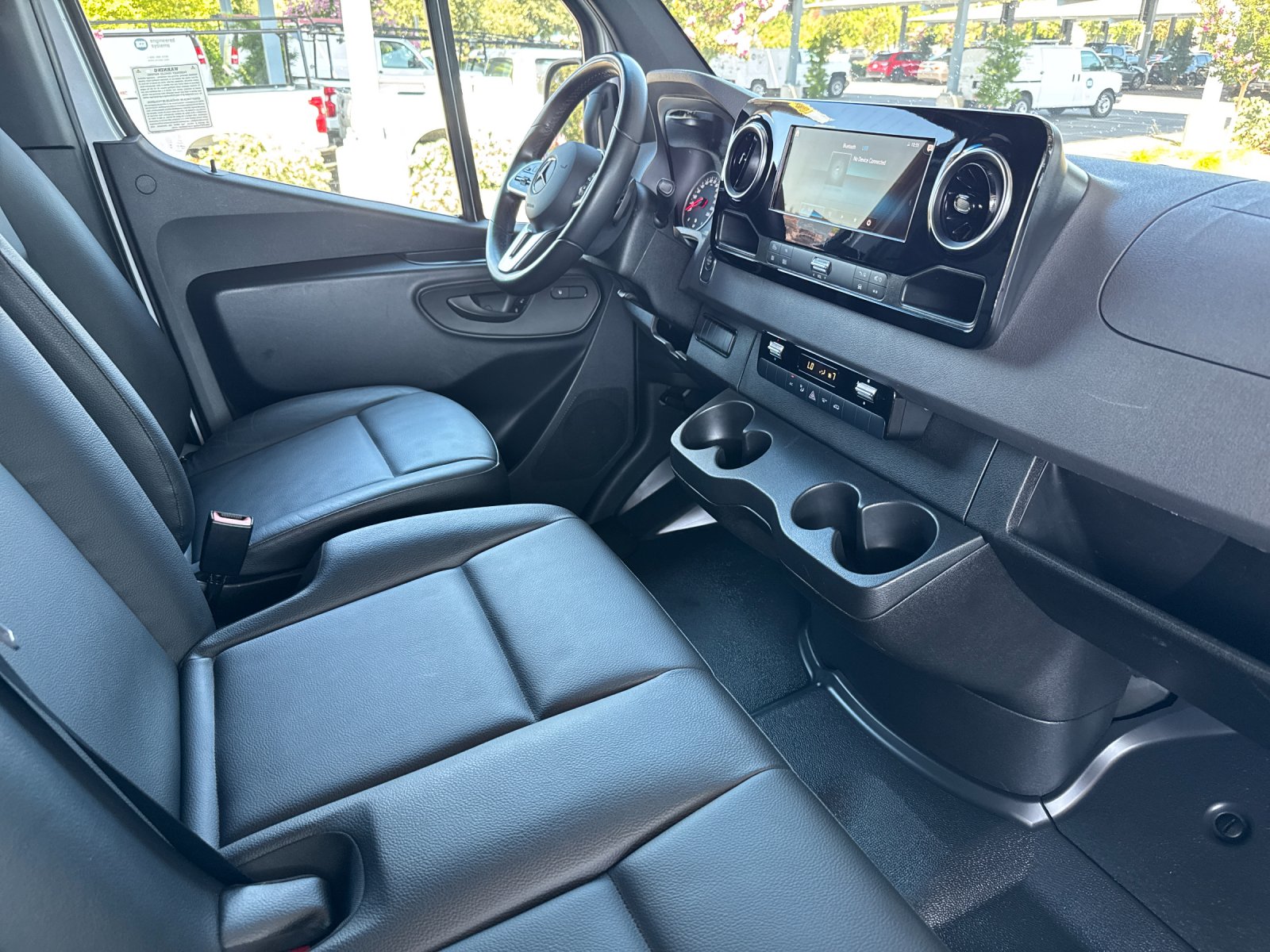 Used 2023 iridium silver metallic Mercedes-Benz 2500 High Roof HO Diesel 170 WB AWD image 16