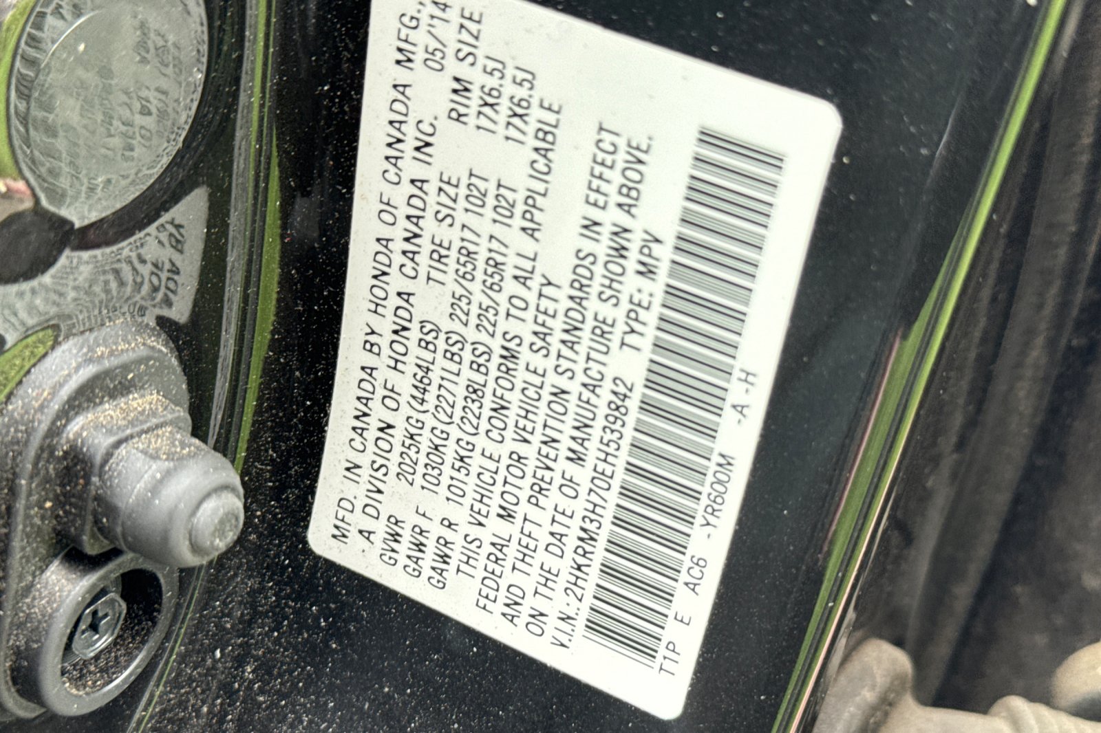 Used 2014 Urban Titanium Metallic Honda EX-L image 11