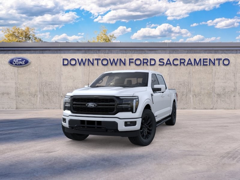New 2026 White Metallic Ford Lariat image 2