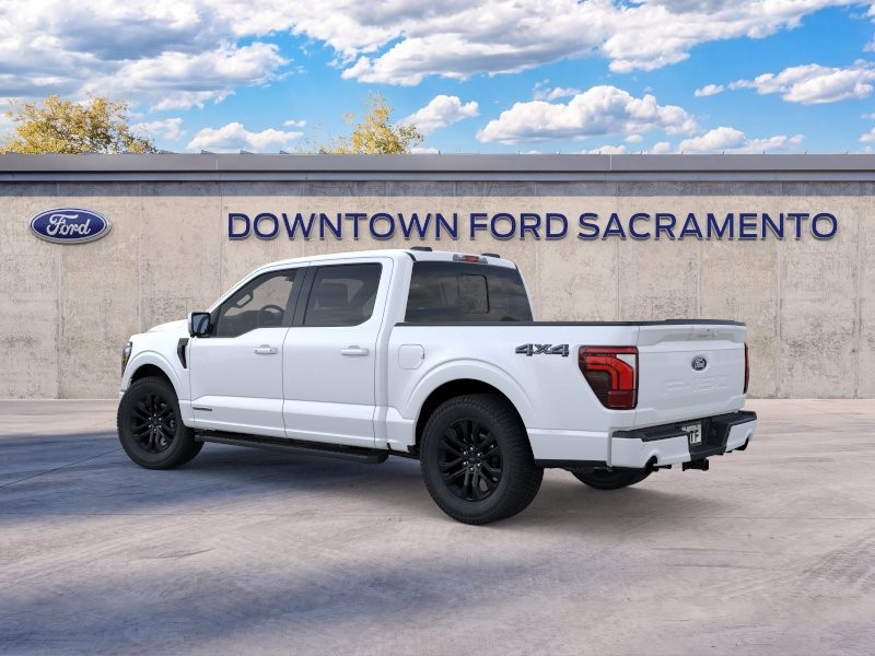 New 2026 White Metallic Ford Lariat image 4
