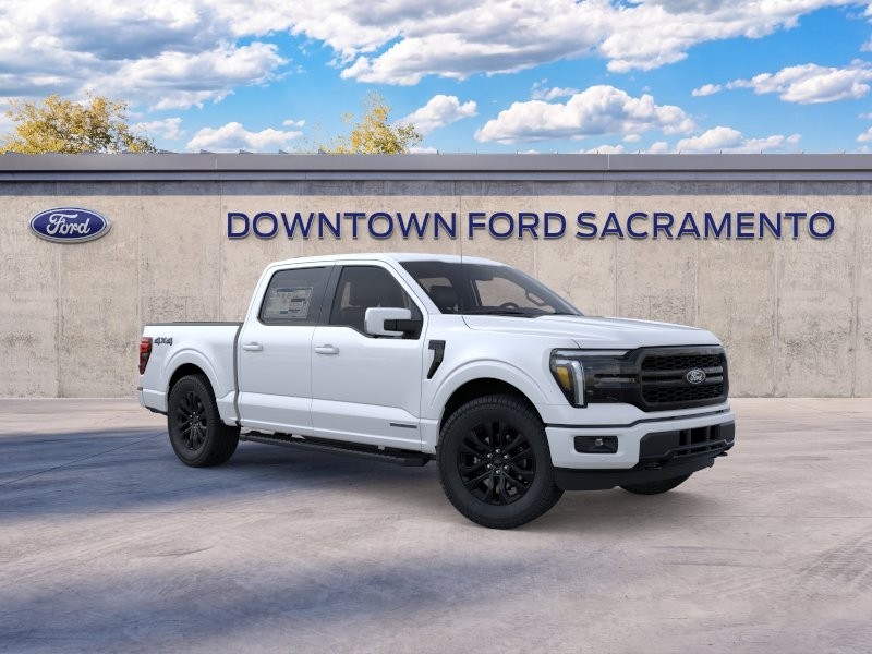New 2026 White Metallic Ford Lariat image 7