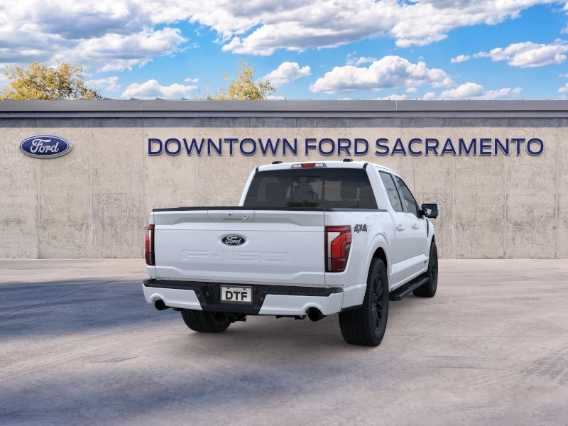 New 2026 White Metallic Ford Lariat image 8