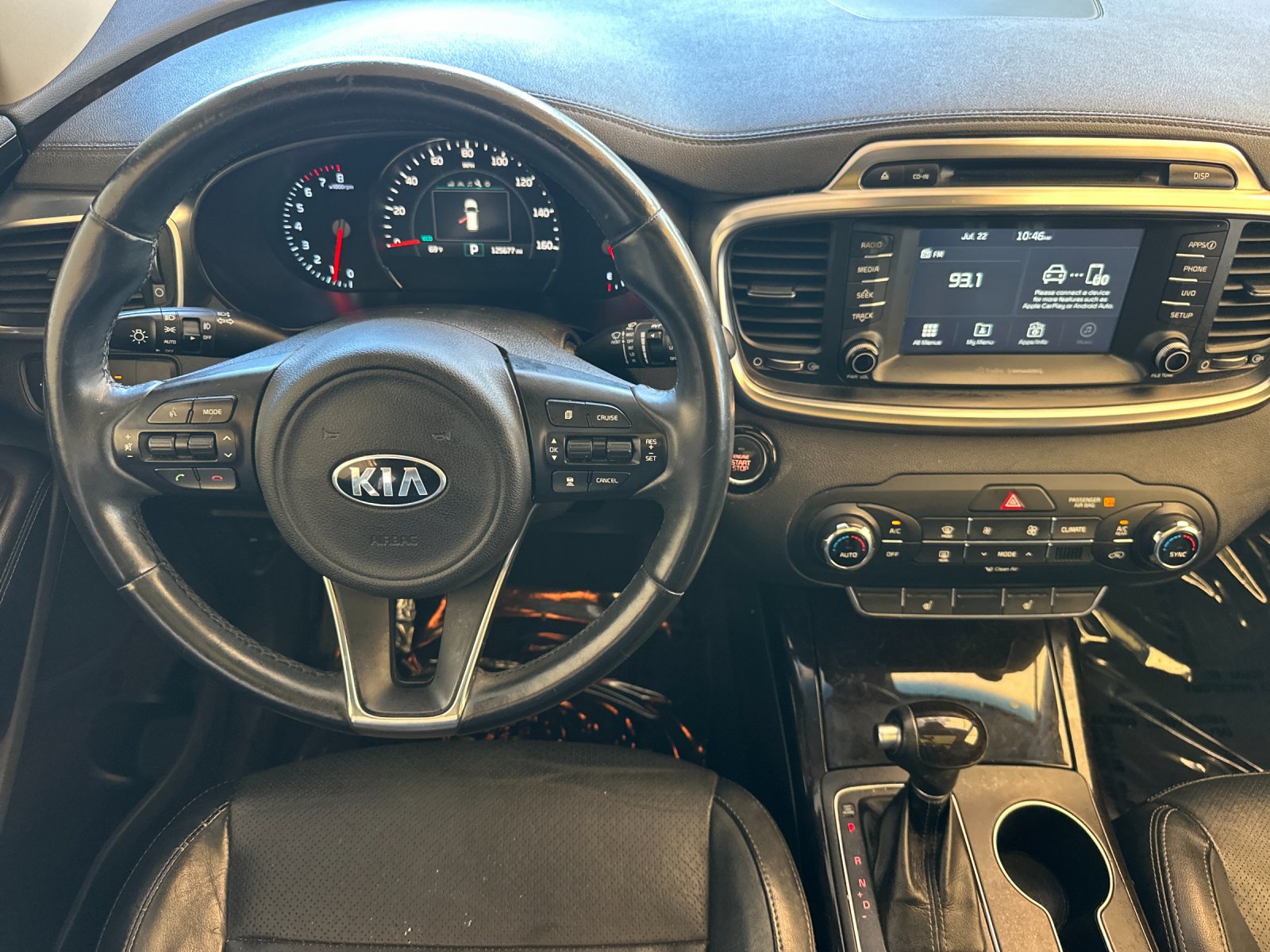 Used 2017 Black Kia EX image 13