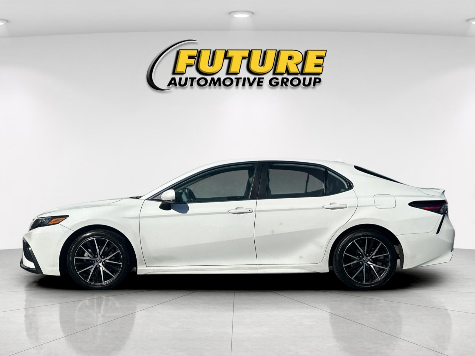 Used 2021 White Toyota SE image 6