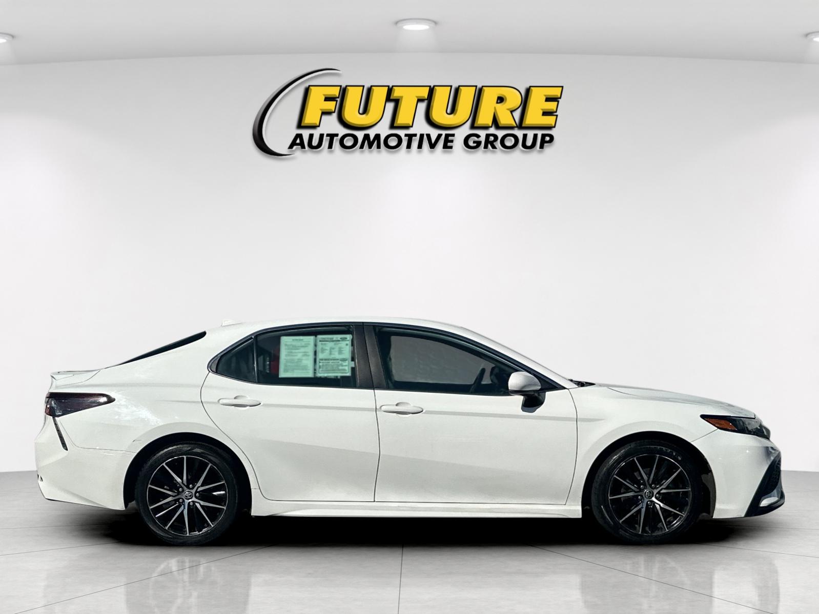 Used 2021 White Toyota SE image 2