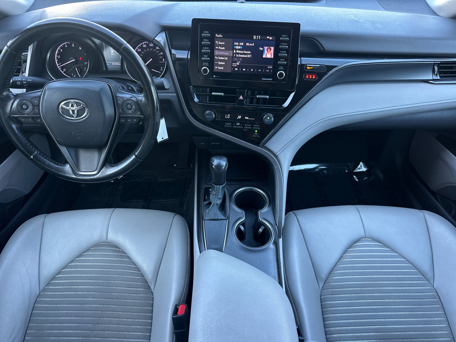 Used 2021 White Toyota SE image 12
