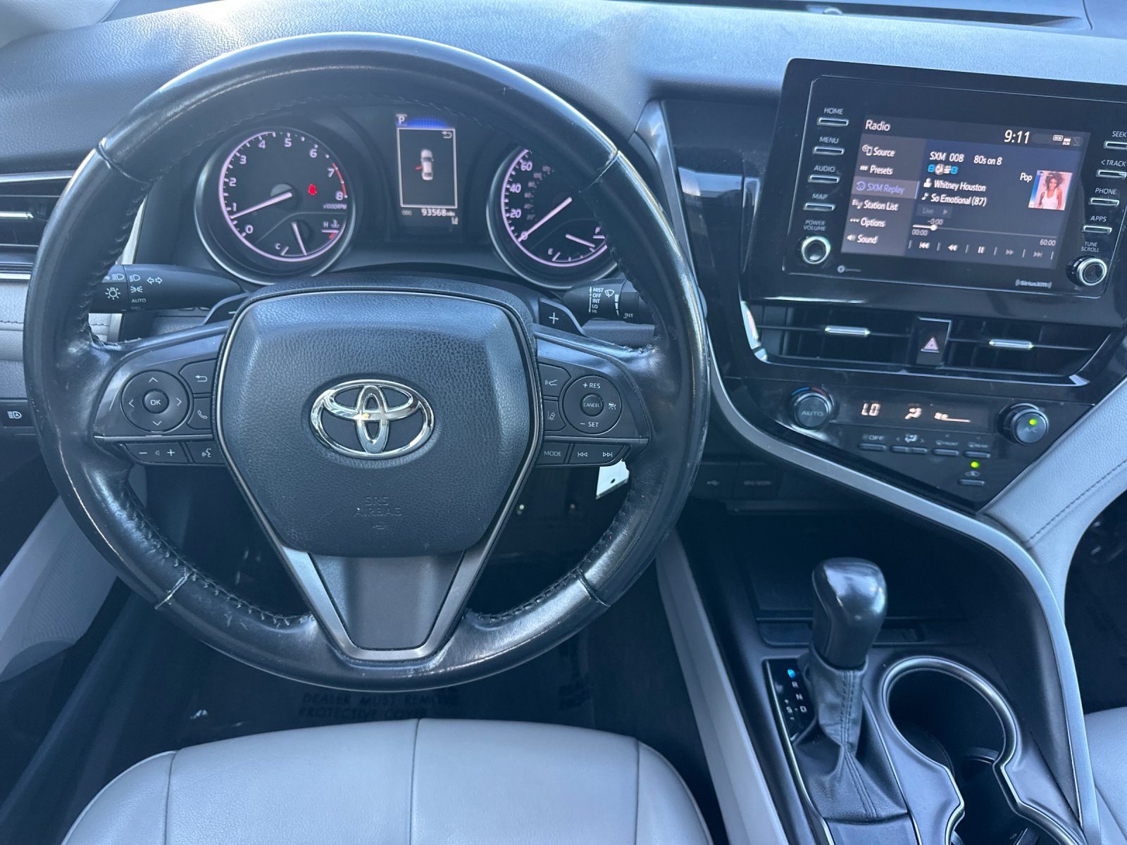 Used 2021 White Toyota SE image 13