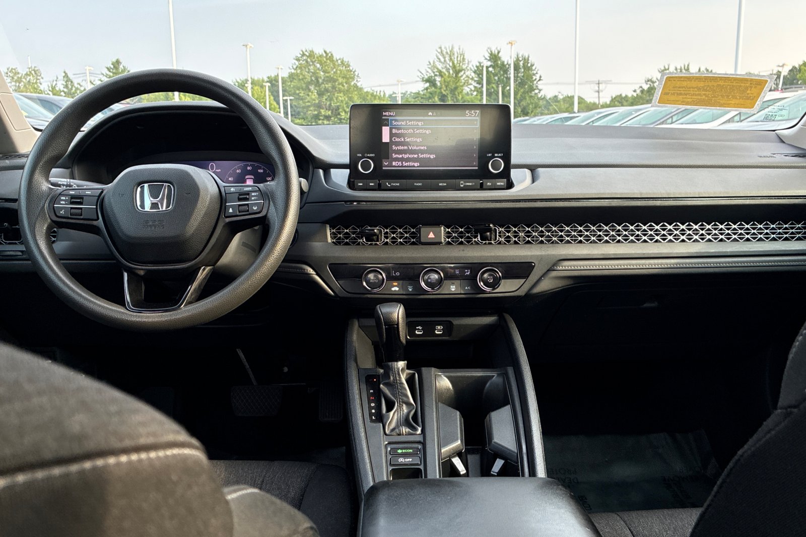 Used 2023 Platinum White Pearl Honda LX image 14