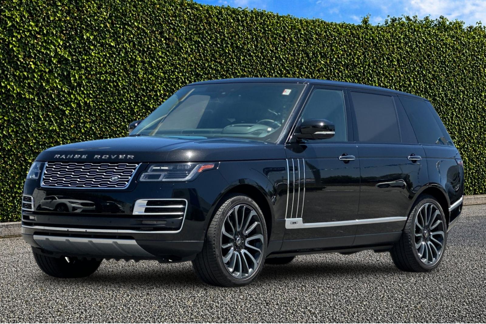 Used 2020 Santorini Black Metallic Land Rover SVAutobiography image 8
