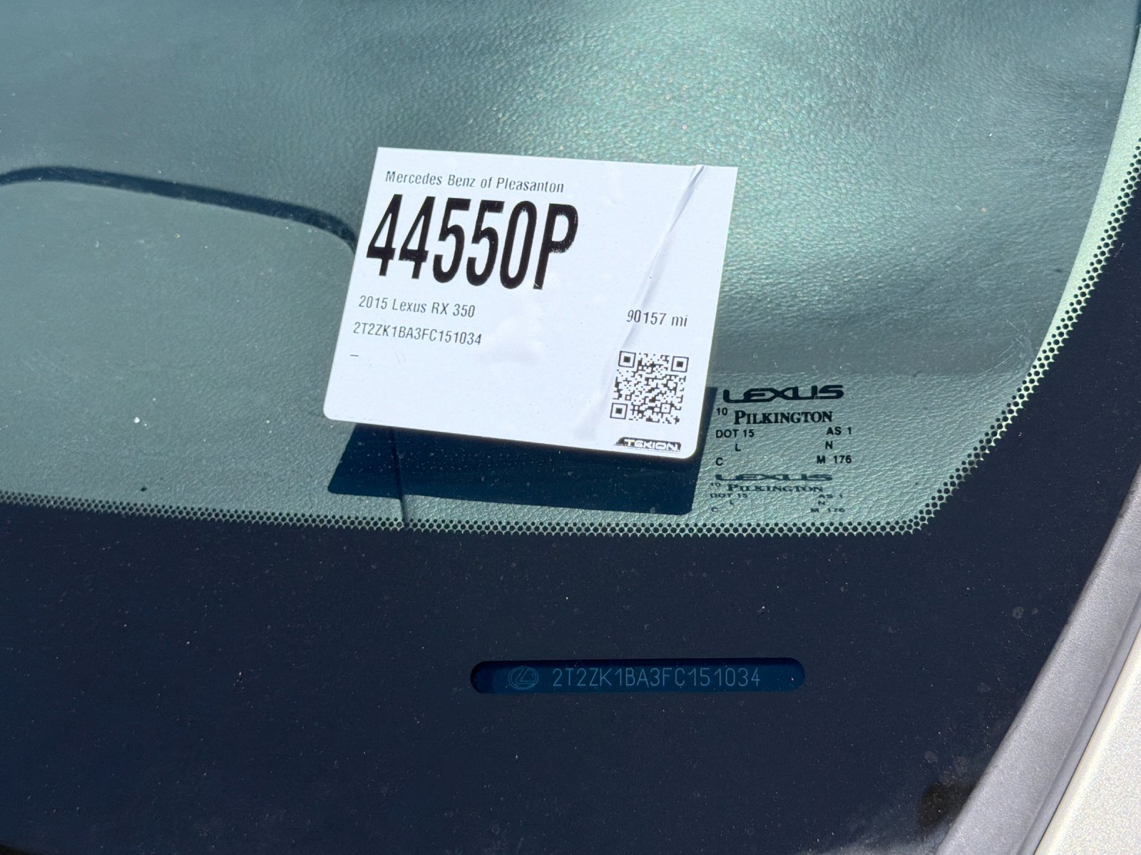 Used 2015 Cashmere Metallic Lexus 350 4D Sport Utility image 4