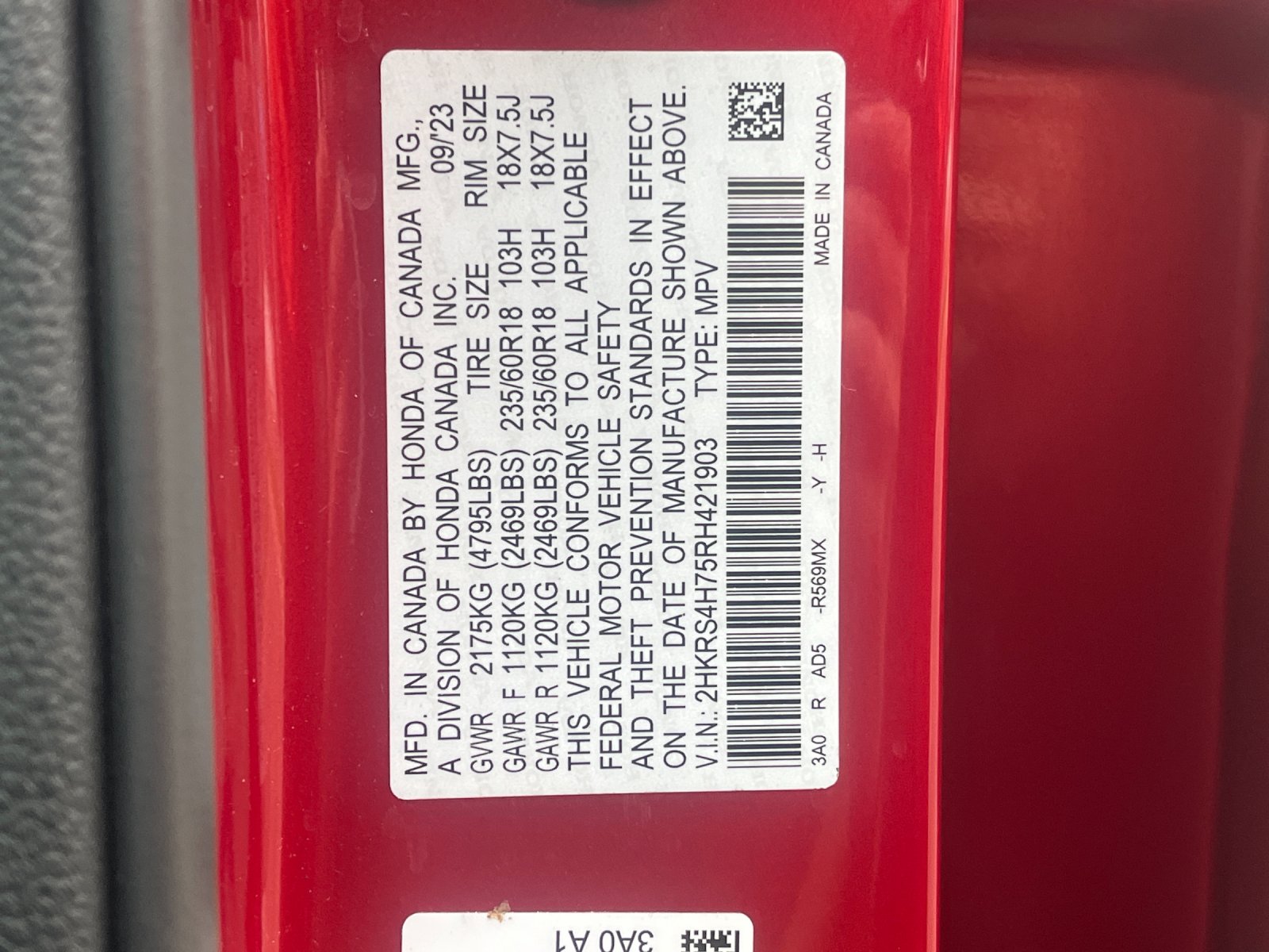 2024 Honda CR-V EX-L - Photo 29