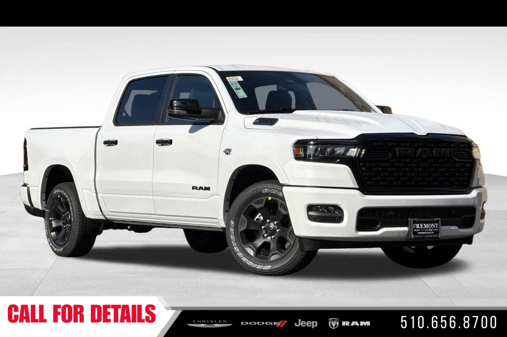 New 2026 Bright White Clear-Coat Exterior Paint RAM Big Horn/Lone Star image 7