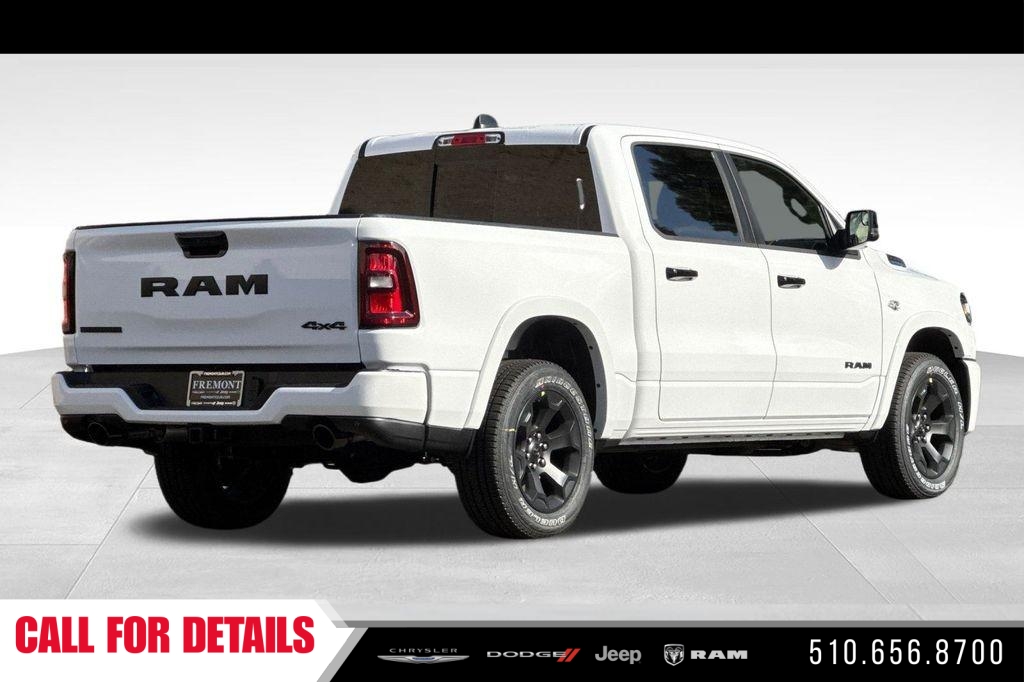 New 2026 Bright White Clear-Coat Exterior Paint RAM Big Horn/Lone Star image 5